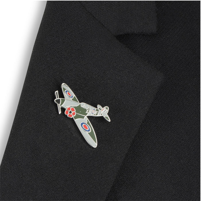 Spitfire Five Petal Poppy Badge