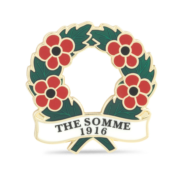 The Somme 1916 Poppy Wreath Badge