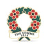 The Somme 1916 Poppy Wreath Badge