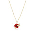 Butterfly and Poppy Necklace