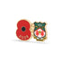 Wrexham AFC Poppy Football Pin 2026
