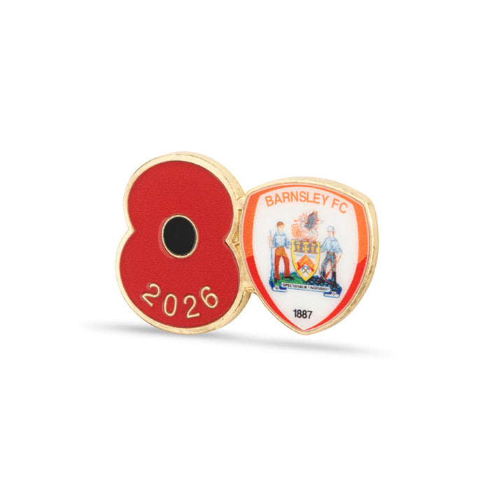 Barnsley Poppy Football Pin 2026