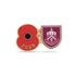 Burnley Poppy Football Pin 2026