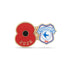 Cardiff City Poppy Football Pin 2026