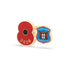 Carlisle United Poppy Football Pin 2026