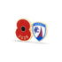 Chesterfield Poppy Football Pin 2026