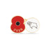 Derby County Poppy Football Pin 2026