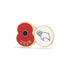 Derby County Poppy Football Pin 2026