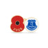 Everton Poppy Football Pin 2026