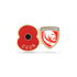 Gloucester Poppy Rugby Pin 2026
