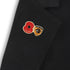 Hull City Poppy Football Pin 2026