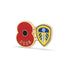 Leeds United Poppy Football Pin 2026