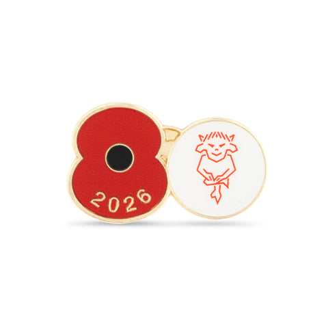 Lincoln City Poppy Football Pin 2026
