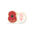 Lincoln City Poppy Football Pin 2026