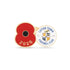 Luton Town Poppy Football Pin 2026