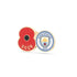 Manchester City Poppy Football Pin 2026