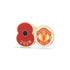Manchester United Poppy Football Pin 2026