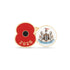 Newcastle United Poppy Football Pin 2026