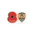 Notts County Poppy Football Pin 2026