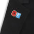 Peterborough United Poppy Football Pin 2026