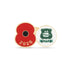 Plymouth Argyle Poppy Football Pin 2026