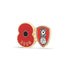 Rotherham United Poppy Football Pin 2026