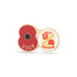 Swindon Town Poppy Football Pin 2026