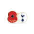 Tottenham Hotspur Poppy Football Pin 2026