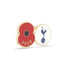 Tottenham Hotspur Poppy Football Pin 2026