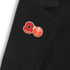 Welsh Rugby Union Poppy Rugby Pin 2026