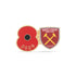 West Ham United Poppy Football Pin 2026