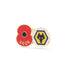 Wolverhampton Wanderers Poppy Football Pin 2026