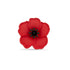 Poppy with Beaded Centre Pin
