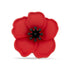 Poppy with Beaded Centre Pin