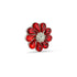 Poppy Wreath Gem Pin