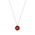 Poppy Wreath Gem Necklace