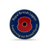 Armed Forces Day Poppy Lapel Pin