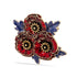 Laurence Llewelyn-Bowen Three Poppies Brooch