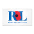 White RBL Logo Flag - Core logo