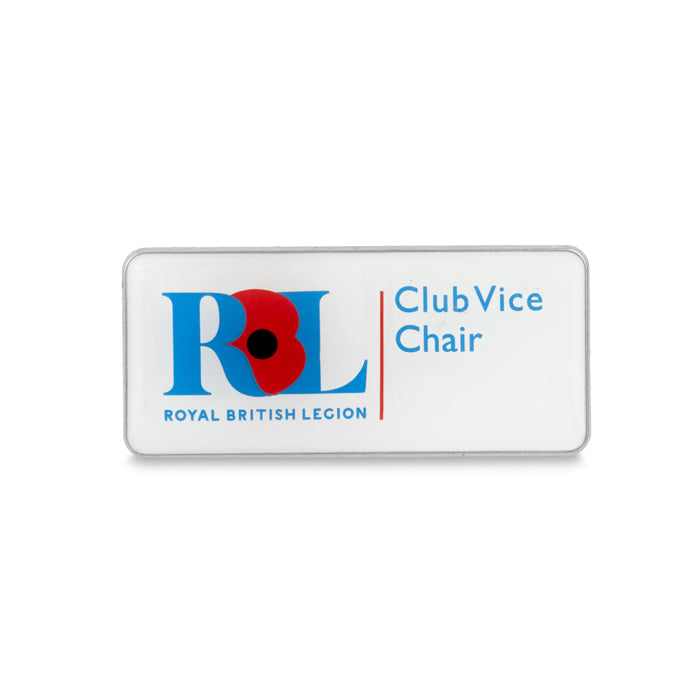 MEMBERS RBL Club Vice Chair Badge