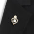 MEMBERS Badge Brooch Fitting