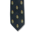 MEMBERS "Limited Edition" RBL Multi Silver Crest Motif  Silk Tie