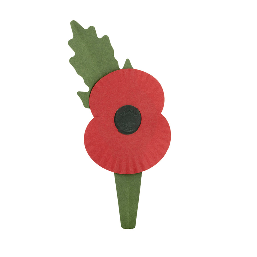 Plastic-Free Paper Poppy - £5