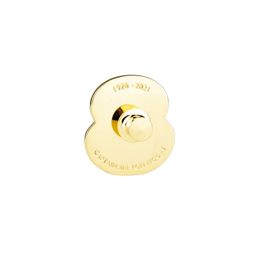 Captain Sir Tom Gold Plated Pin