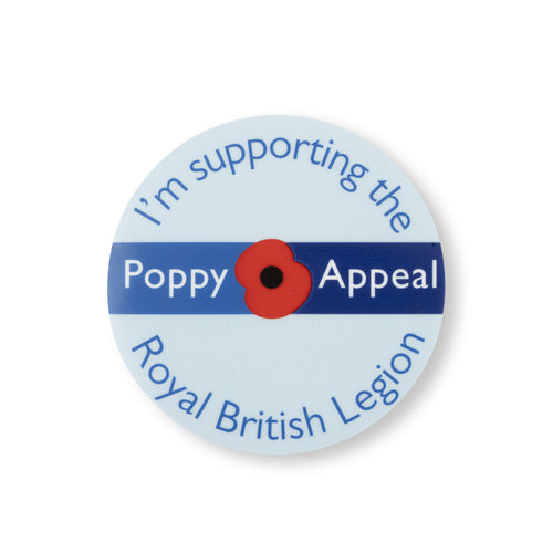 Poppy Appeal Car Stickers - Pack of 2