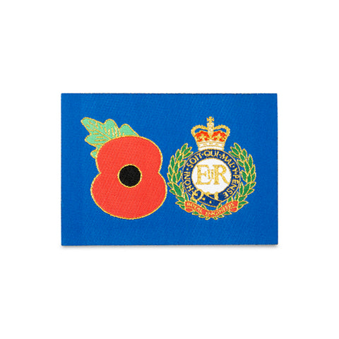 Corps of Royal Engineers Poppy Service Patch
