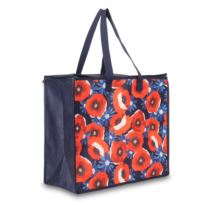 Large Poppy Picnic Cool Bag