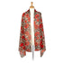 Poppy and Leopard Recycled Scarf