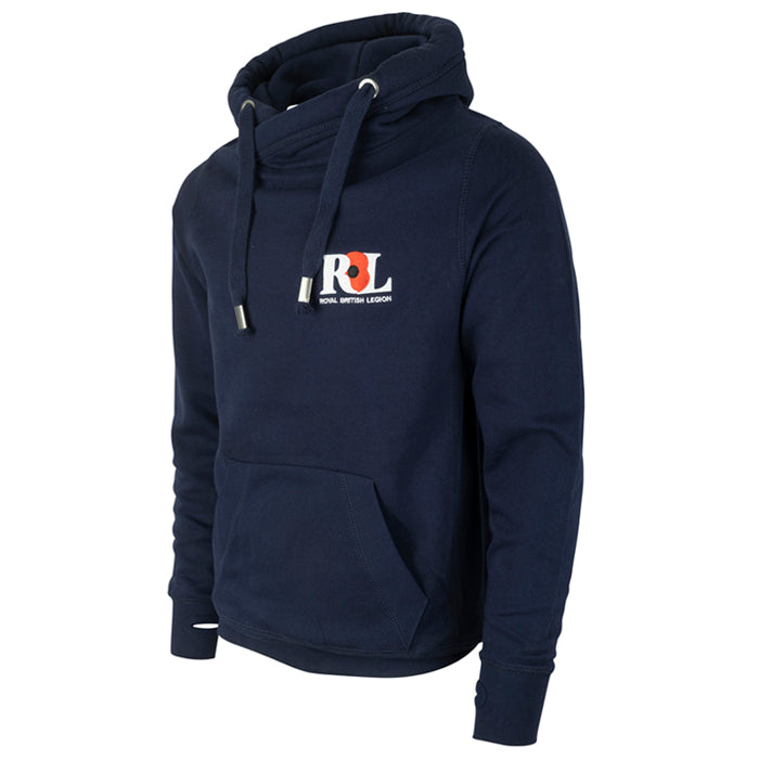 Royal British Legion Embroidered Cross Neck Hoodie