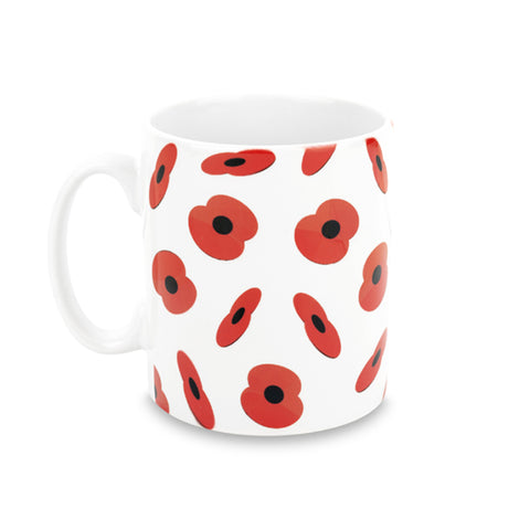 Royal British Legion Falling Poppies Mug